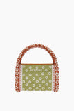 Alemais Alberta Beaded Mini Barrel Bag in Multi