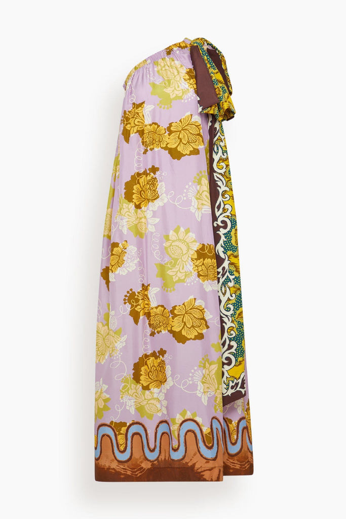 alemais tiger midi dress Alemais - Alemais Arnie Silk Midi Dress in Multi 6 / 2 US