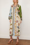 Alemais Casual Dresses Bath House Silk Shirtdress in Multi Alemais Bath House Silk Shirtdress in Multi