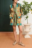 Alemais Charlie Mini Skirt in Multi