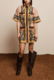 Alemais Darcey Mini Dress in Multi