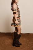 Alemais Darcey Mini Dress in Multi