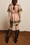 Alemais Darcey Mini Dress in Multi