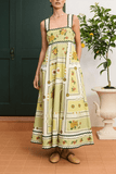 Alemais Dixie Summer Dress in Citrus