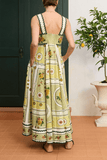 Alemais Dixie Summer Dress in Citrus