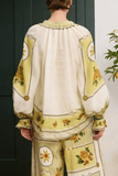Alemais Dixie Top in Citrus