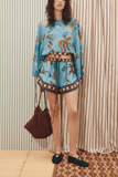 Alemais Georgie Short in Blue