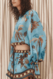 Alemais Georgie Top in Blue