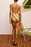 Alemais Janine Scoop Neck One Piece in Multi