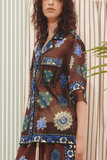 Alemais Jasper Relaxed Shirt in Chocolate