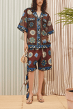Alemais Jasper Relaxed Shirt in Chocolate