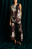Alemais Josie Pant in Plum