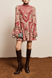 Alemais Kenny Mini Dress in Red