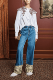 Alemais Marcel Denim Jean in Indigo