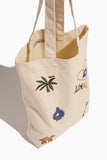 Alemais Maroc Library Tote in Ivory