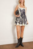Alemais Mickey Mini Sundress in Navy
