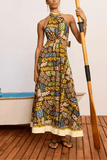 Alemais Minnie Midi Dress in Multi