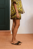 Alemais Mona Sarong Skirt in Yellow