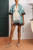 Alemais Natalia Mini Dress in Cream