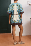 Alemais Natalia Mini Dress in Cream