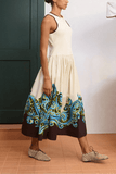 Alemais Natalia Tank Midi Dress in Cream