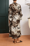 Alemais Otis Shirtdress in Chocolate
