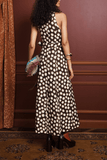 Alemais Paula Midi Dress in Chocolate