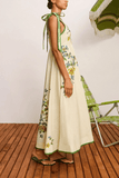Alemais Phyllis Ballet Sundress in Cream