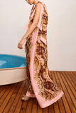 Alemais Porter Midi Dress in Burgundy