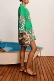 Alemais Porter Mini Dress in Jade