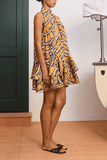 Alemais Ripple Mini Dress in Multi
