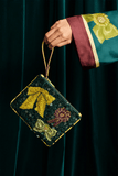 Alemais Rosette Beaded Clutch in Multi
