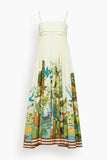 Alemais Toucan Tango Midi Dress in Multi