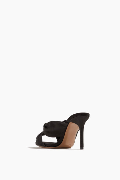 Alexandre Birman Strappy Heels Sofia Satin Sandal 85 in Black Alexandre Birman Sofia Satin Sandal 85 in Black