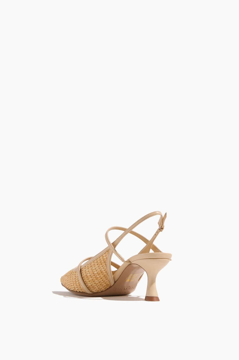 Alexandre Birman Pumps Tita Raffia 60 Heel in Creamy Alexandre Birman Tita Raffia 60 Heel in Creamy