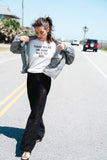 R13 Relaxed Pleated Trucker Jacket in Black and White Houndstooth