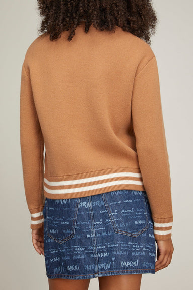 Allude Jackets Jacket in Tan Allude Jacket in Tan