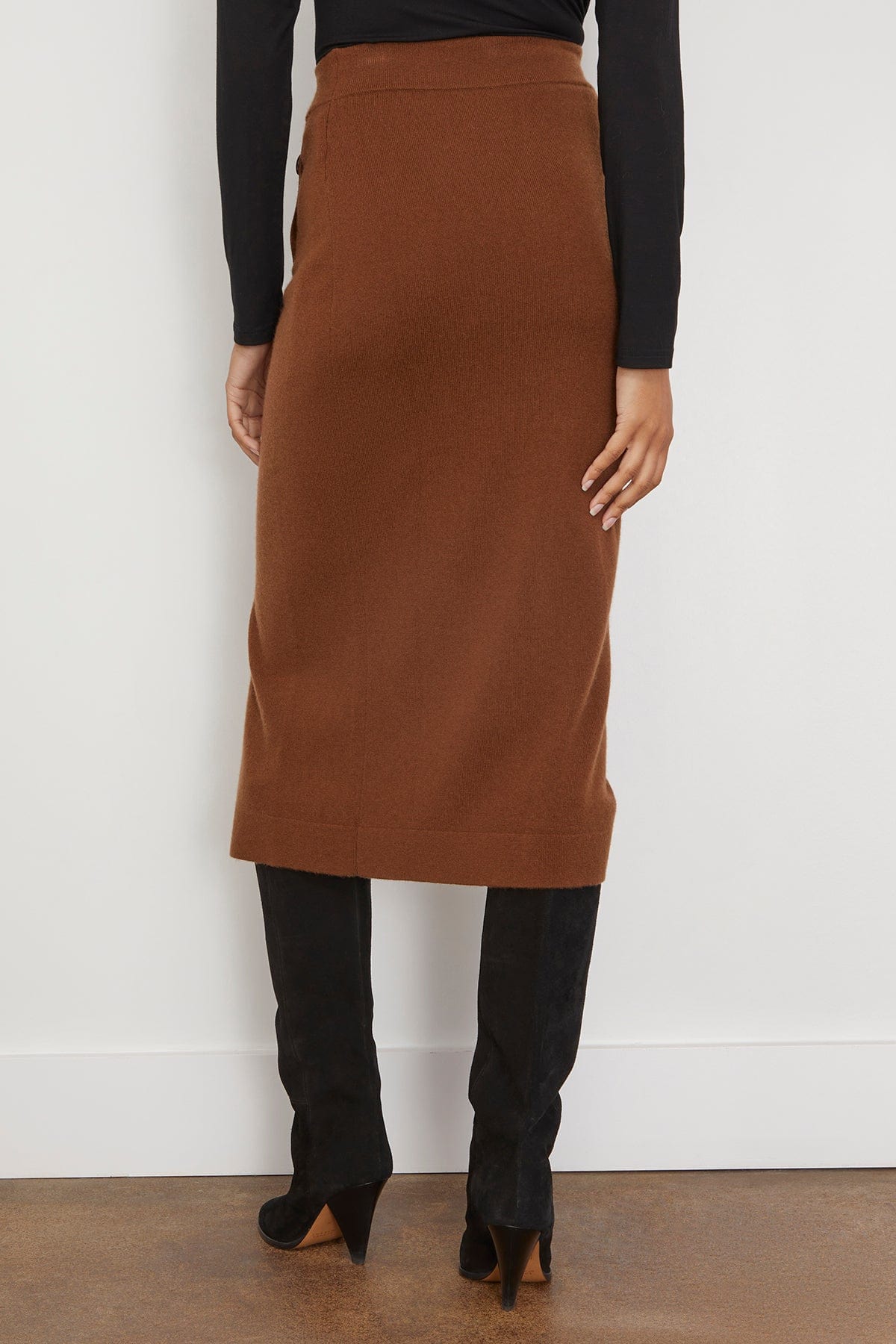 Allude Skirts Skirt in Brown Allude Skirt in Brown