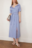 Altuzarra Casual Dresses Lydia Dress in Tidal Blue Stripe Altuzarra Lydia Dress in Tidal Blue Stripe