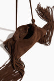 Altuzarra Origami Fringe Mini Bag in Chocolate