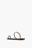 Amanu Strappy Flat Sandals The Kibera Sandal in Black Amanu The Kibera Sandal in Black