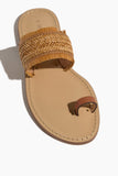 Amanu Strappy Flat Sandals The Shela Sandal in Ochre Amanu The Shela Sandal in Ochre