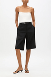 Another Tomorrow Bermuda Short in Black