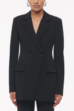 Another Tomorrow Everyday Suiting Jacket in Black
