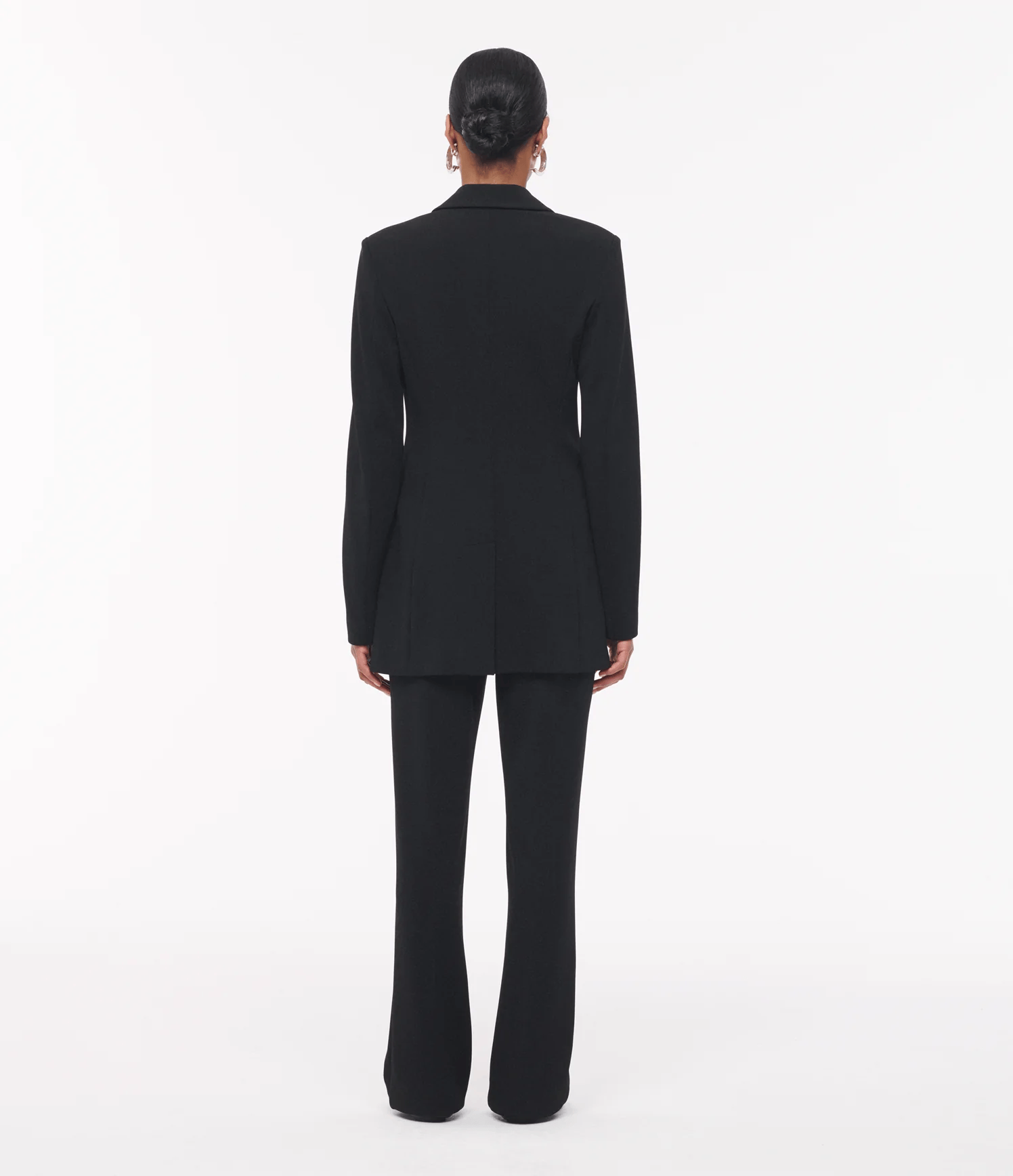Another Tomorrow Everyday Suiting Jacket in Black