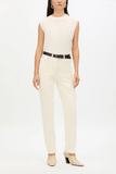 Another Tomorrow Featherweight Shell in Off White