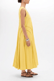 Another Tomorrow Full Skirt Dress in Sun