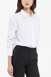 Another Tomorrow Oversized Mens Shirt in White