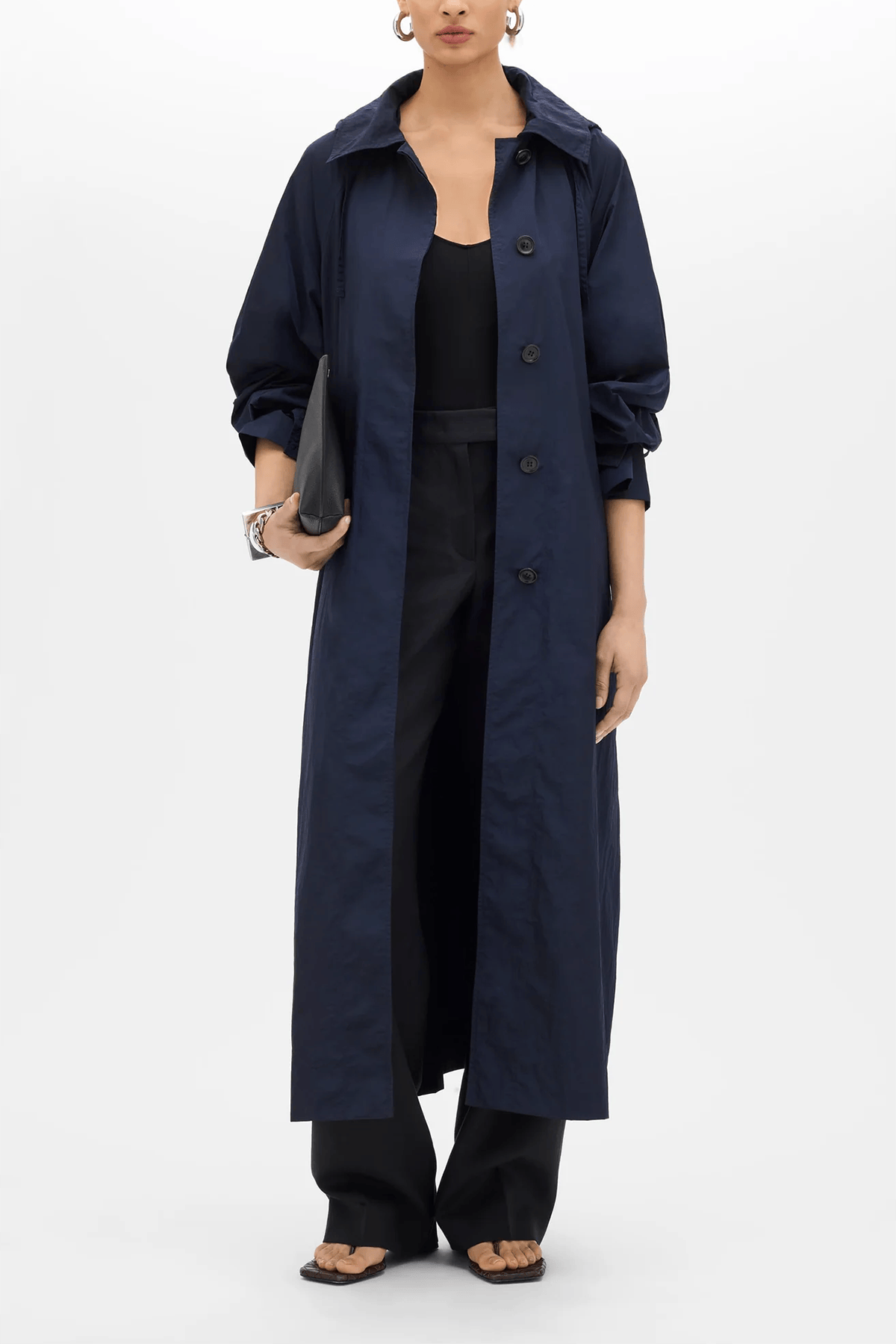 アパルトモン ECOTTONY NYLON TRENCH COAT L'Appartement DEUXIEME アパルトモン ECOTTONY NYLON TRENCH COAT L'Appartement DEUXIEME