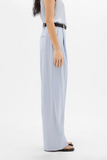 Another Tomorrow Relaxed Wide Leg Pant in Sky